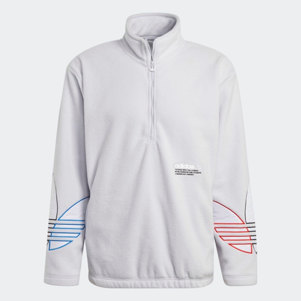 Adidas AdiColor Polar Fleece Half Zip Mens Size XL